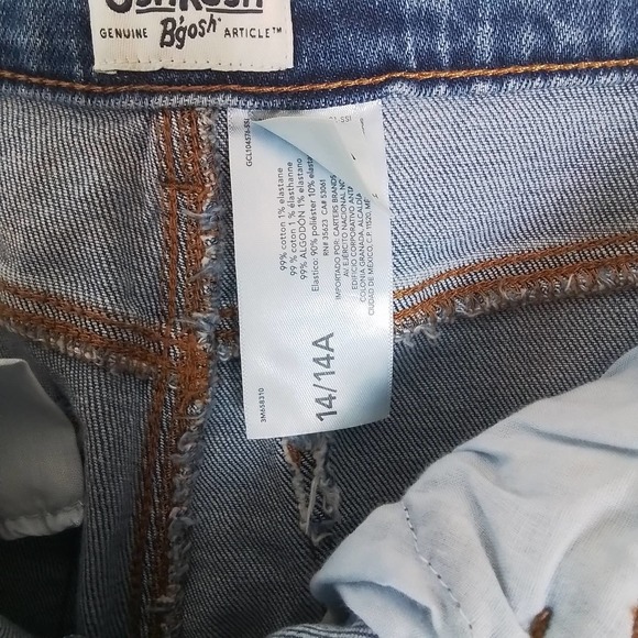 OshKosh Girlfriend Jeans Size 14 in Medium Wash Denim - Picture 10 of 12